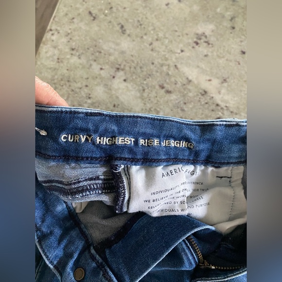 AE curvy highest rise jeggings - Picture 3 of 4